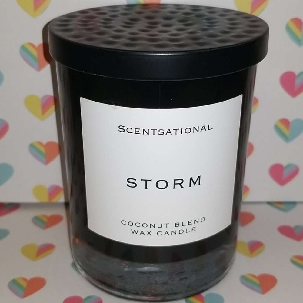 Brand New Scentsational Storm coconut blend candle